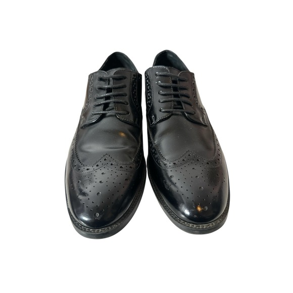 Stacy Adams Garrison Dress Shoes Mens 8.5 M Wing Tip Oxford Designer Career - Picture 3 of 7